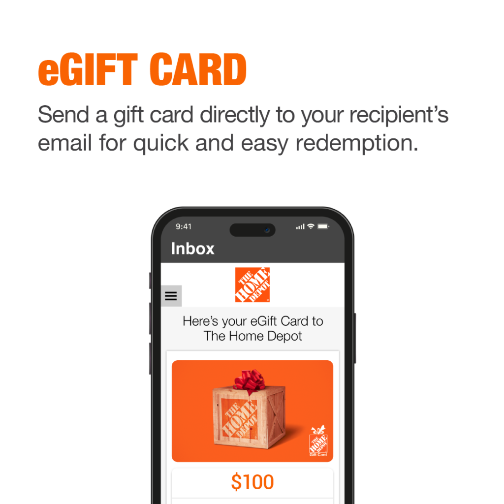The Home Depot Digital GIft Card